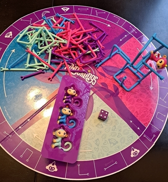 NIB Turtle Flip & Fingerlings Jungle Gym Jumble Game - Picture 3 of 12